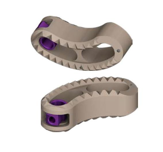 Кейдж міжхребцевий TLIF PEEK 30х10х10, кут лордозу 5 градусів